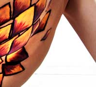 Bodyart makeup Lara bella Vella