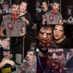 Zombie makeup by Lara Bella Vella
